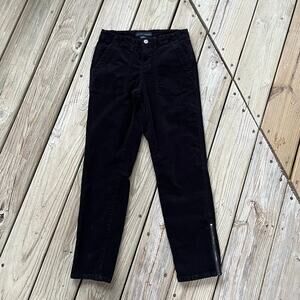 Anthropologie X Sanctuary Women's Black Corduroy Pants Size 24